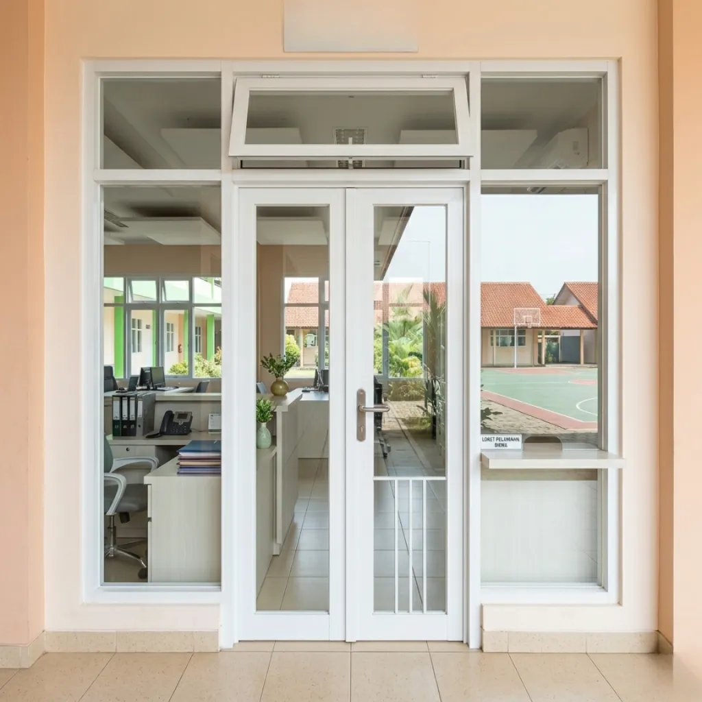Pintu dan jendela UPVC